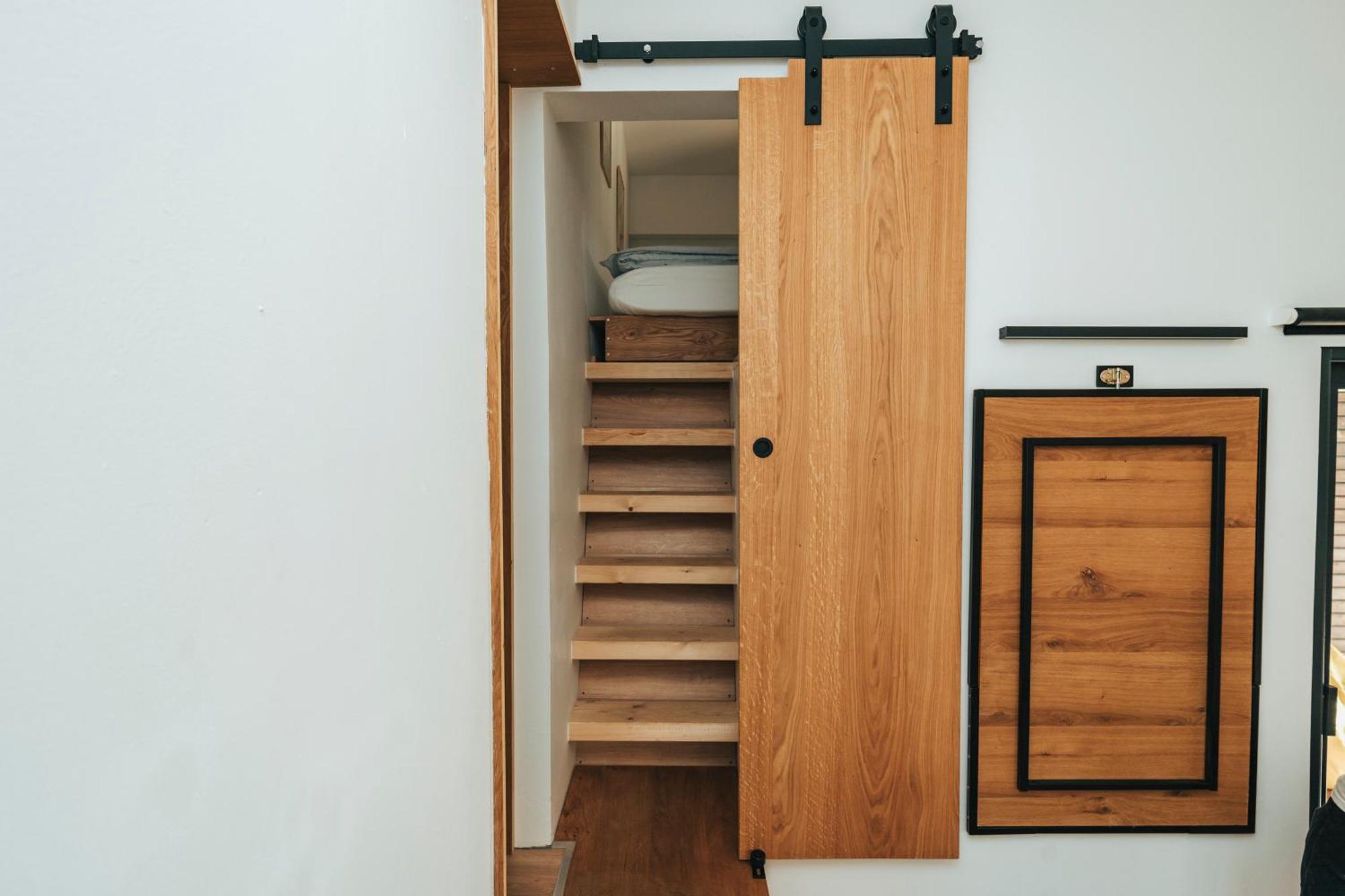 Modernes Tinyhouse Trailer Cabins Am Waldrand - Mit Seezugang 埃京 外观 照片