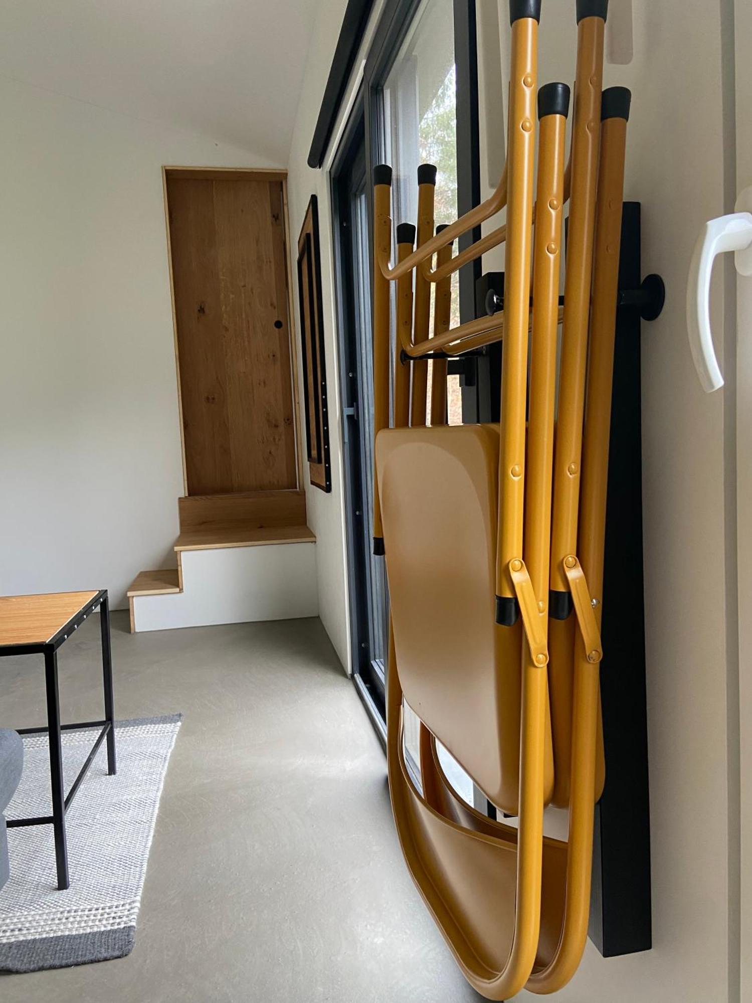 Modernes Tinyhouse Trailer Cabins Am Waldrand - Mit Seezugang 埃京 外观 照片